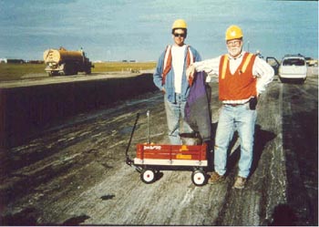 Paving in Prudhoe Bay, Alaska